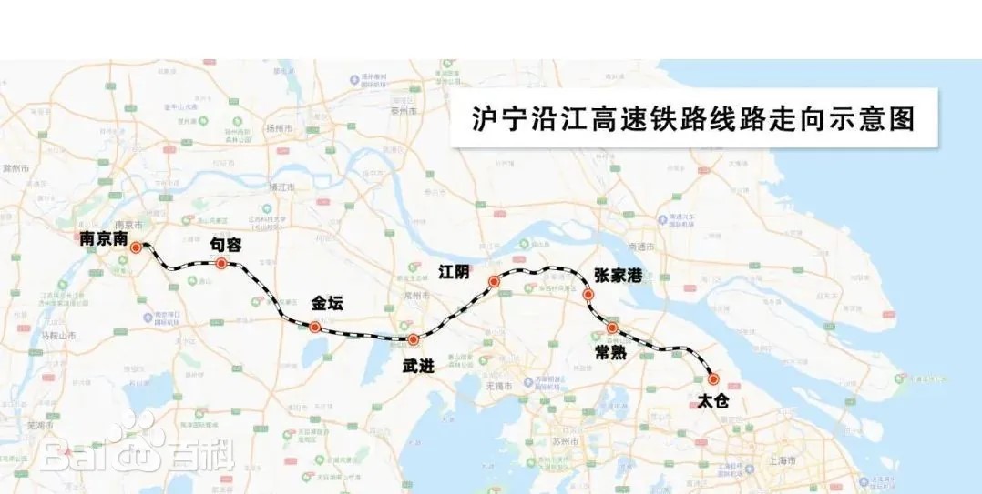 沪宁沿江高铁